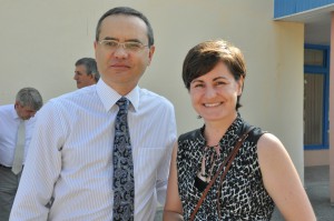 Ректор ТДМУ Михайло Корда та доктор Хелена Марек із Польщі