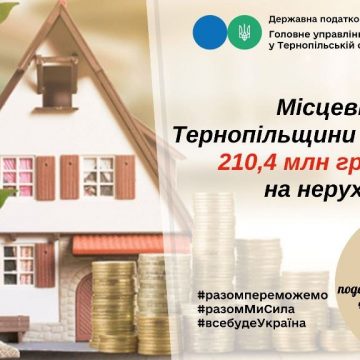 Місцеві бюджети поповнилися податком на нерухоме майно
