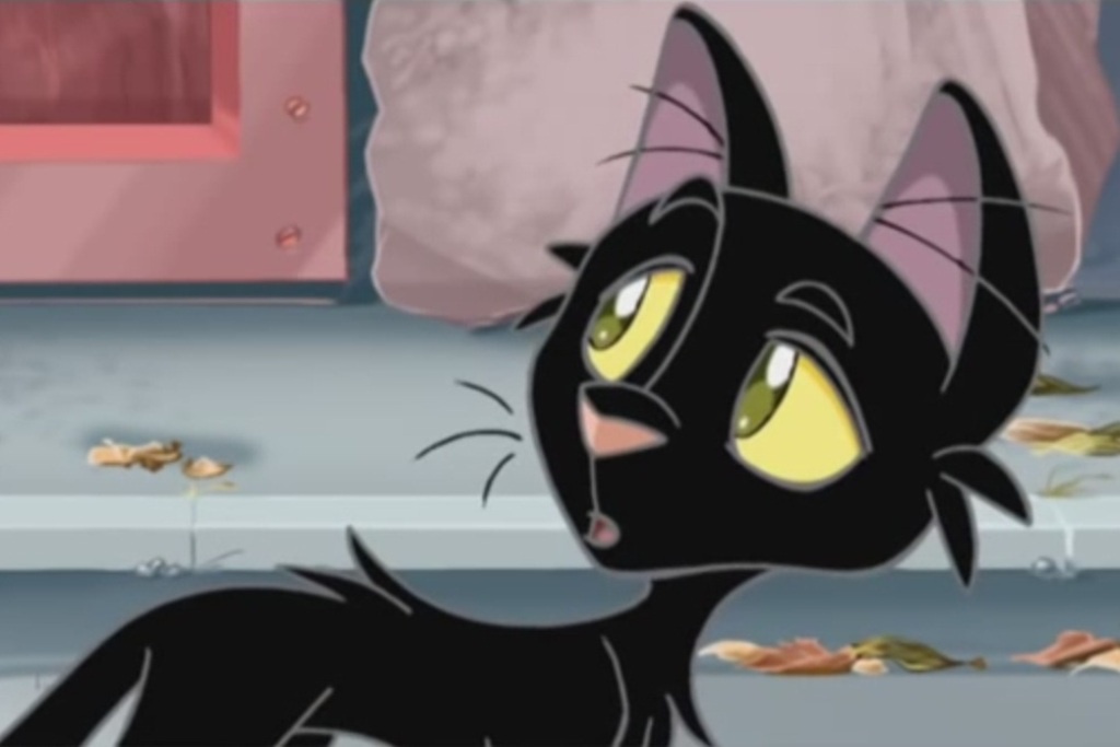 Український мультфільм “Жив собі Чорний Кіт”